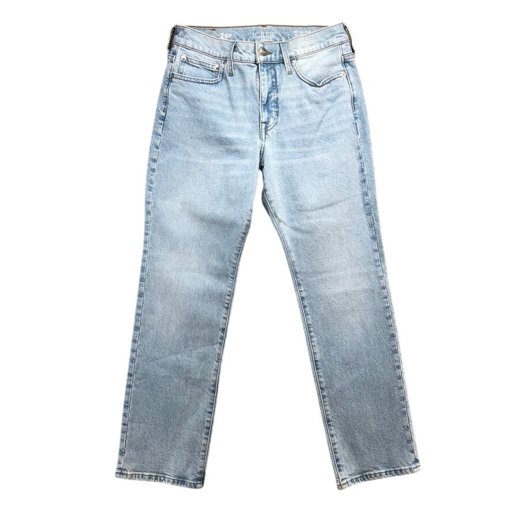 J.Crew '96 Straight Jeans Women 26P Petite Light Wash High‎ Rise Denim Classic